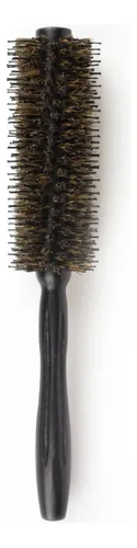 Cepillo De Pelo Redondo Agoder 4,5cm Con Cerdas De Jabalí Y