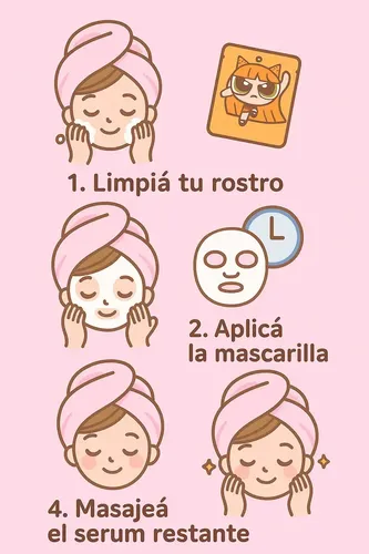 Mascarilla Facial Coreana Antiage Hidratante Skincare X2