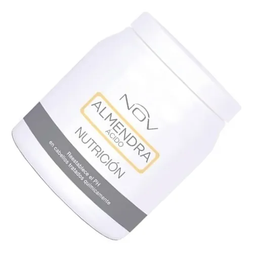 Kit Nov Almendras Acido Shampoo Y Enjuague 1900ml + Baño 1kg