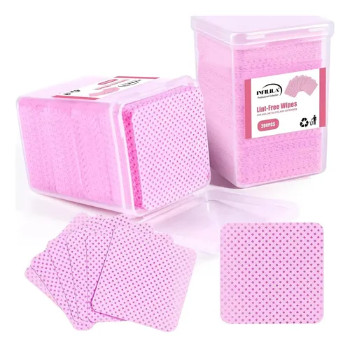 Nxj Infilila Toallitas Sin Pelusa Para Uñas 400 Pzs – Kit