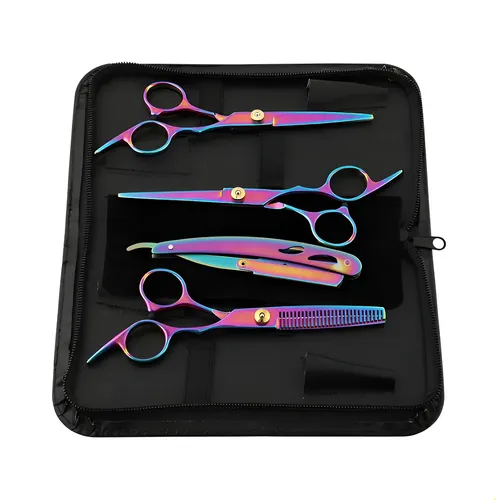 Kit De Tijeras Profesionales De Peluquería Y Alambre De.