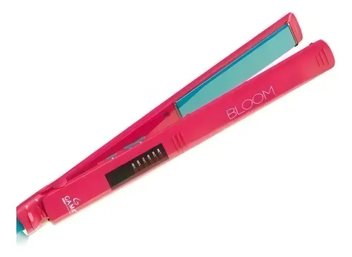Planchita De Pelo Ga.ma Italy Elegance Bloom Led Color Rosa