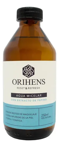 Orihens Agua Micelar Desmaquillante Hidratante X 250ml
