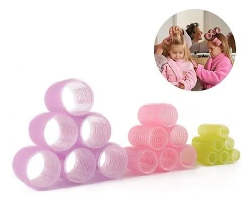 M Ruleros Plásticos Para Cabello, 50 Unidades Mm