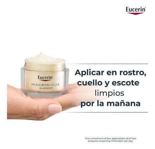 Eucerin Hyaluron-filler+elasticity Facial Día Fps 30 X 50ml Todo Tipo De Piel Día