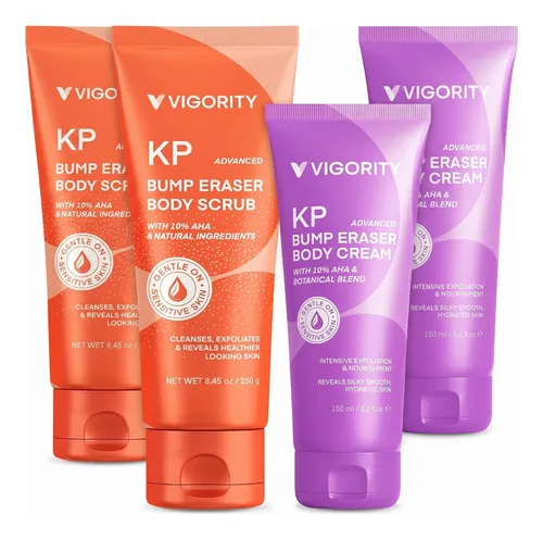 Exfoliante Corporal Y Loción Vigority Kp 250g+150ml Aha/