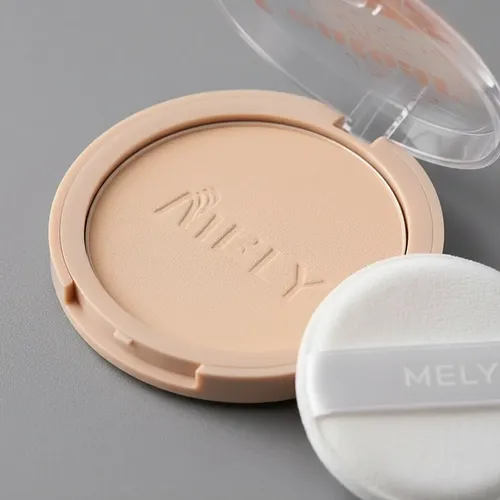 Polvo Compacto Mely Para Fijar Maquillaje Contour Wave
