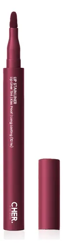 Delineador De Labios Cher Dieciocho Sarcastic Lip Stain Plum