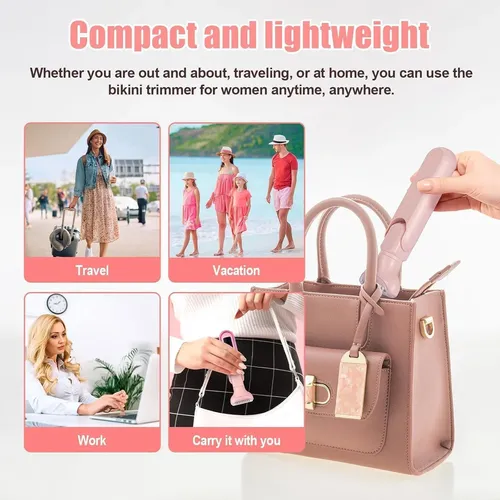 Depiladora Electrica Mujer,rasuradora Mujer, 5 En 1 Navaja Pink