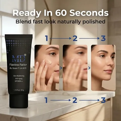 Crema Bb Md Flawless Factor Spf 35 A Prueba De Agua, 50 G