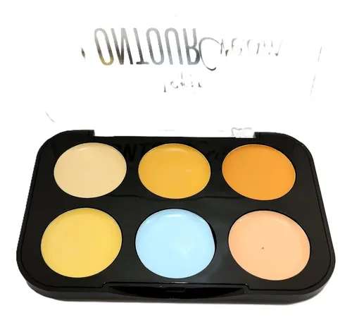 Maquillaje Paleta Concealer Contorno Corrector Cremoso Tejar
