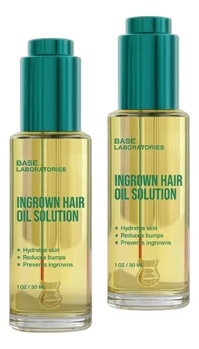 Aceite Para Vello Encarnado Base Laboratories 60ml 2 Pack
