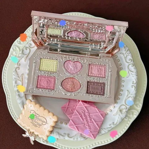 Paleta De Maquillaje Flower Knows 6 Colores Strawberry Milk