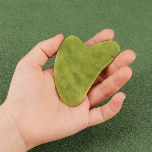 Jade Gua Roller Stone Natural Body Sha Cuello Face Natural