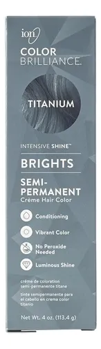 Ion Brights Titanium Semipermanente Para Cabello