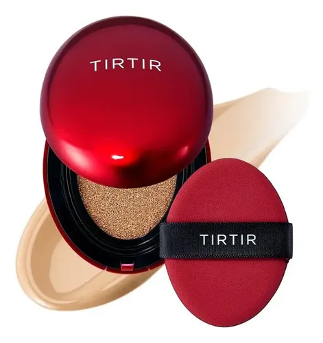 TIRTIR Mask Fit Red Cushion 27N CAMEL 18g Cobertura, Larga Duración e Hidratación