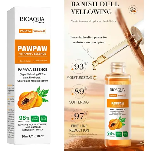 Serum Vitamina C Pawpaw Bioaqua Para El Cuidado Facial
