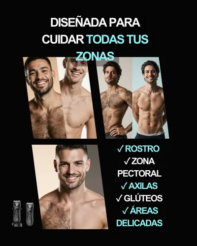 Recortadora Corporal Masculina Zonas Intimas Cero Tirones