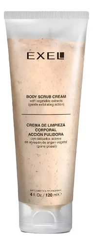 Exel Crema Pulidora Exfoliante Corporal Grano Grueso (120ml)