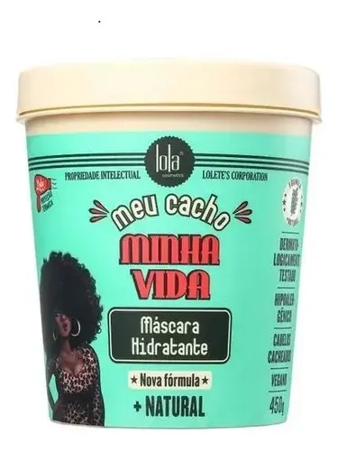 Lola Meu Cacho Minha Vida Mascara Hidratante Rulos 450 Grs