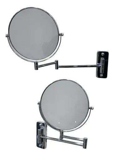 Espejo Pared Brazo Retráctil X3 Aumentos Diam 19.5 X 34 Cm Cromado