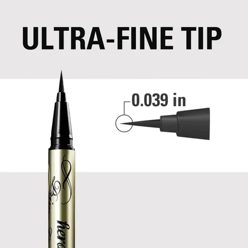 Delineador Líquido Impermeable Kissme Heroine Make Negro