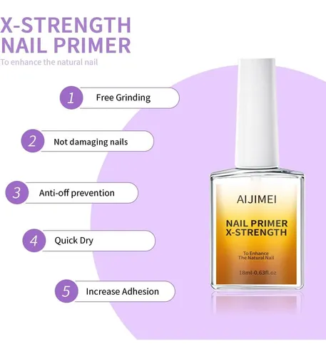 Conjunto De Preparación Y Primer De Uñas Aijimei