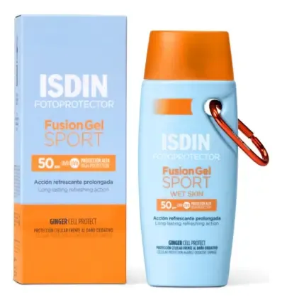 Isdin Fotoprotector Fusión Gel Sport Spf 50 Wet Skin 100ml