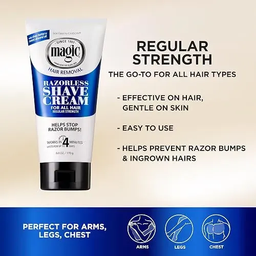 Softsheen Carson Magic Razorless Crema Depilatoria Corporal