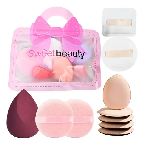 Esponjas De Maquillaje Profesional Para Polvo Y Liquidos Color Tamaño De La Esponja Mediana