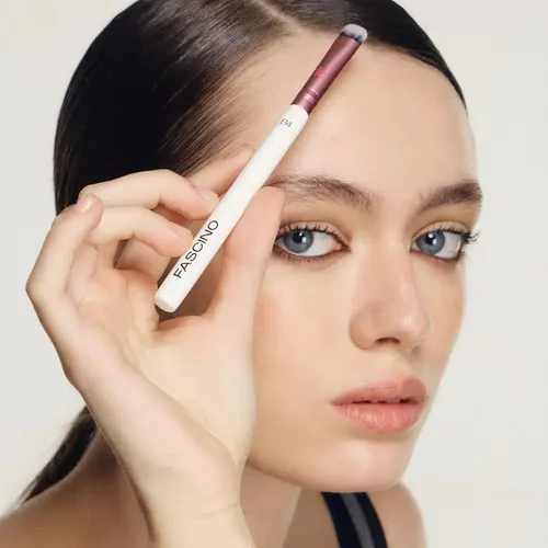 Pincel Fascino De Maquillaje Delineador De Ojos Blanco