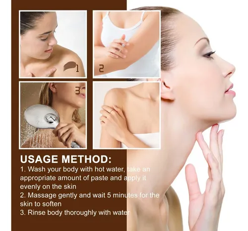Exfoliante Corporal Marroquí En Barra De Jabón Negro Para .