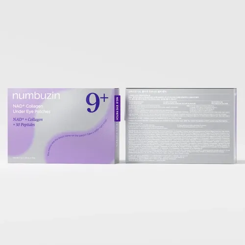 Parche Para Ojos Numbuzin No.9 Nad+ Colágeno Para Ojeras