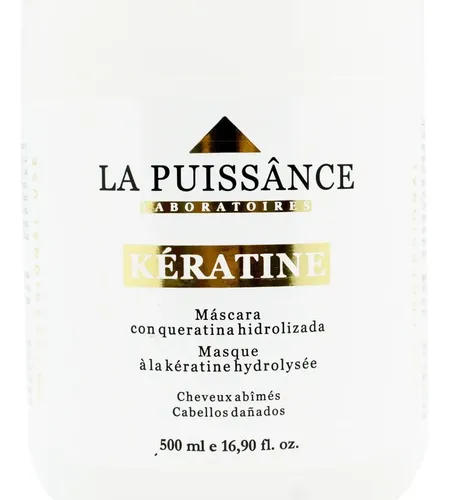 La Puissance Keratina Anti Frizz Máscara Pelo Dañado X 500ml