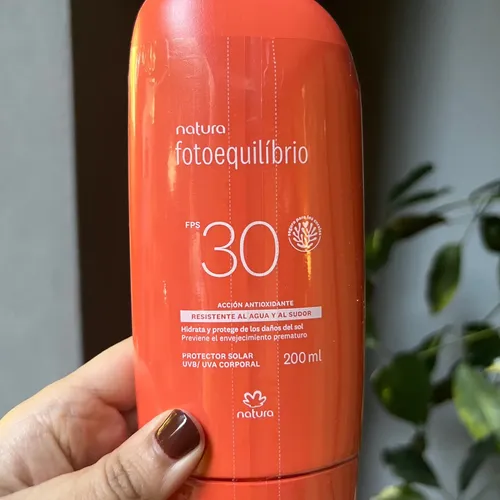Natura Fotoequilibrio Protector Solar Corporal Fps 30 200ml
