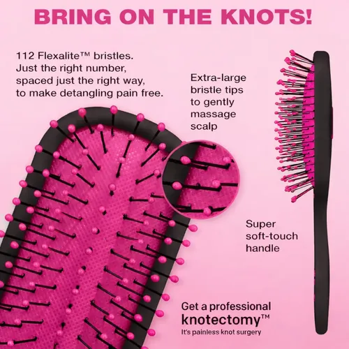 Cepillo De Pelo Conair The Knot Dr. Pro Mini Detangler Pink
