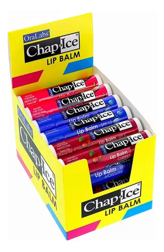 Protector Labial Analgesico Chap Ice Paspado Import Lip Balm