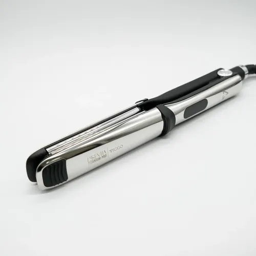 Plancha Planchita Pelo Essentia Titanium Pro Viggo Plateado
