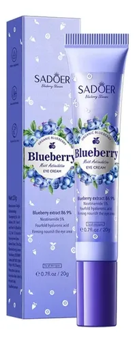 2 Contorno De Ojos Sadoer 1 Blueberry, 1 Watermelon +18 Todo Tipo De Piel Día/noche