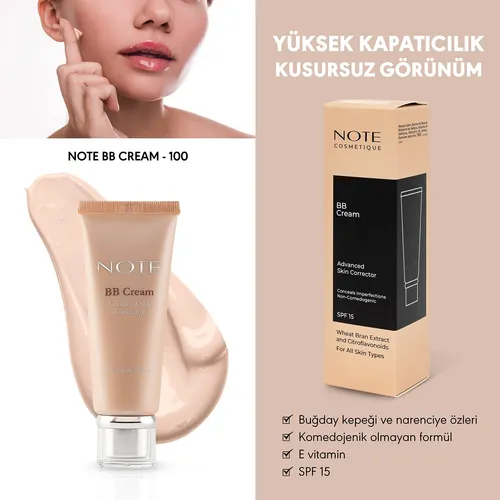 Crema Bb Note Hidratante Con Color Fps 15 30 Ml