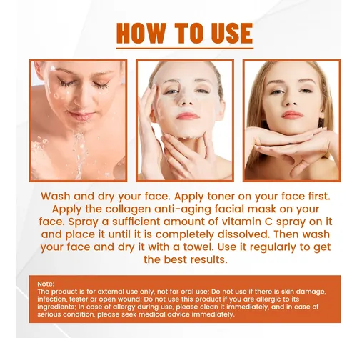 Bruma Facial De Colágeno Eelhoe, Hidratante Y Calmante