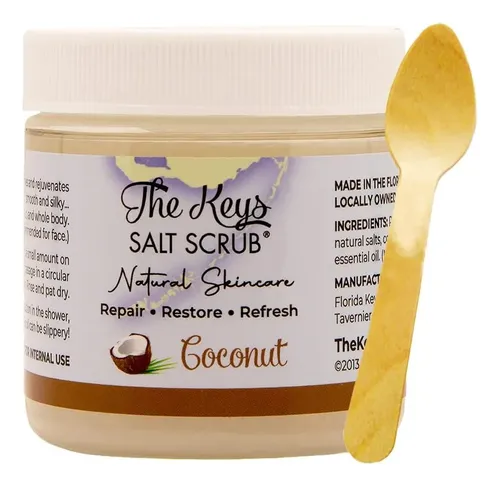 Salt Scrub The Keys Salt Scrub, Sal Marina De Coco, 100 Ml