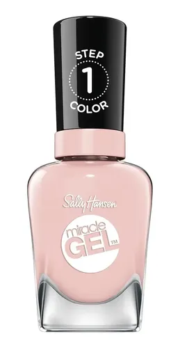 Esmalte de uñas color Sally Hansen Miracle Gel Top Coat de 15mL de 1 unidades color Once chiffon a time 248