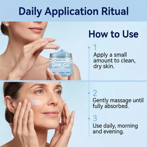 Crema Facial Y Corporal Sumifang Ghk-cu Cobre Péptidos 200g Todo Tipo De Piel Día/noche