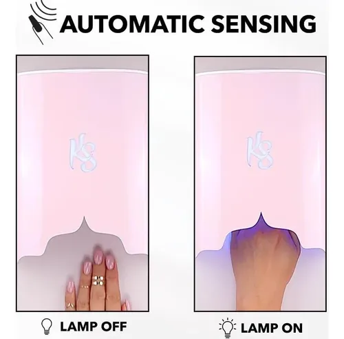 Lámpara Uv Led Kiara Sky Para Uñas (rosado)