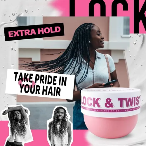 Gel Para Trenzas Immetee 200 G Rosa
