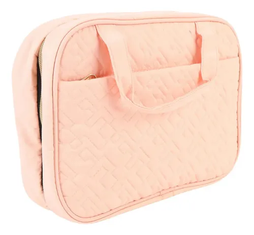 Bolsa De Maquillaje Qaz Orange Y Bolsa De Artículos De Uso D
