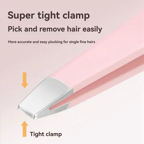 2 Juegos De Clips Para Cejas, Pinzas De Acero Inoxidable Par