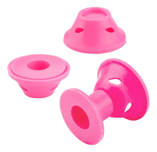 Rulos Para El Cabello Janyun Set De 40 Piezas En Silicona Ro
