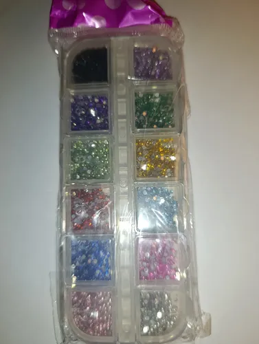 48 Stickers Al Agua Para Uñas+ Strass Para Deco De Uñas